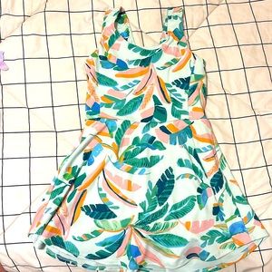 Girls L 10/12  old navy active dress with built in shorts.